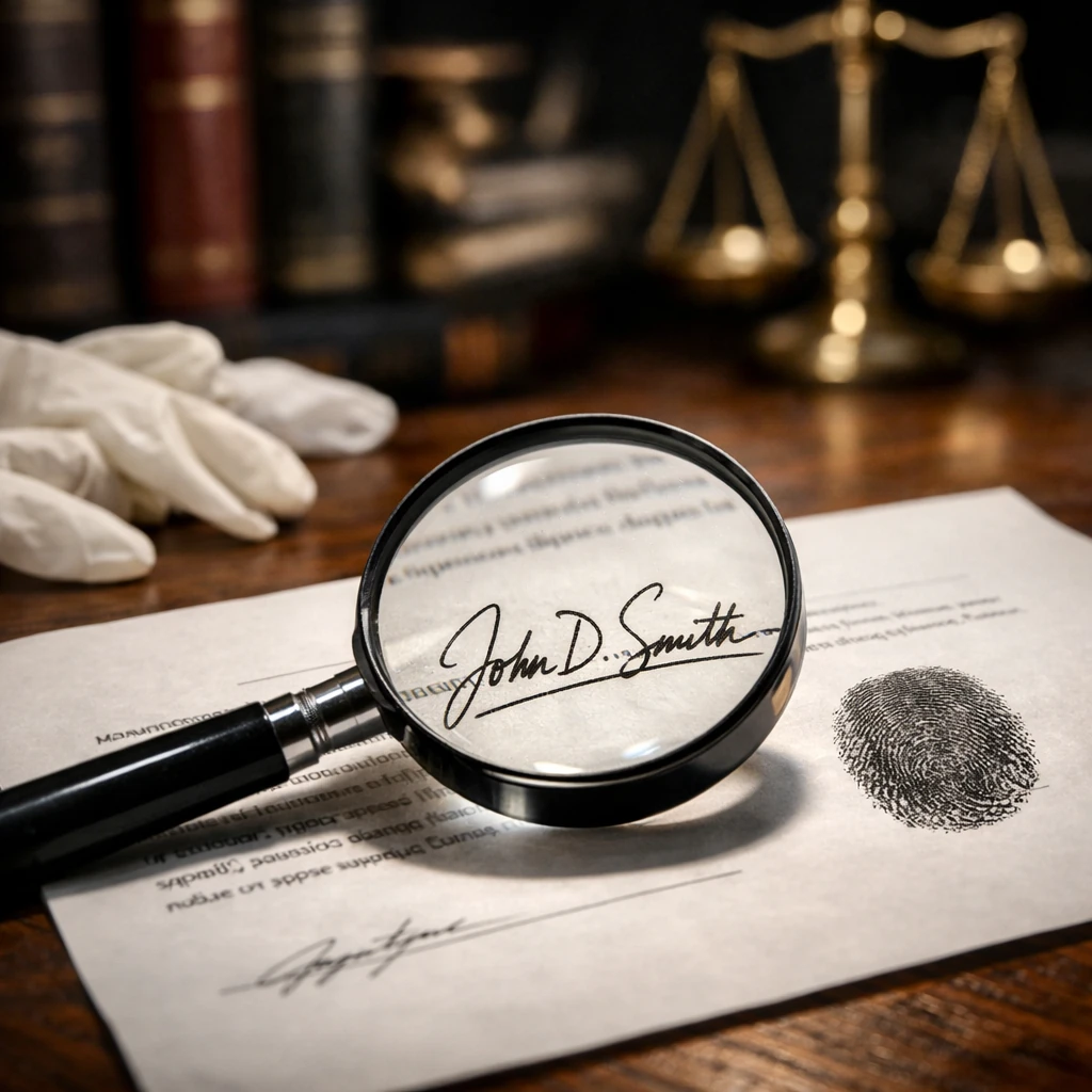 مجازات جعل امضا و اثر انگشت