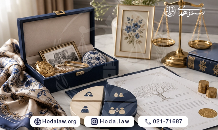 ارث مادر چگونه تقسیم می شود؟