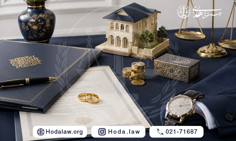 تقسیم ارث مادر به شوهر