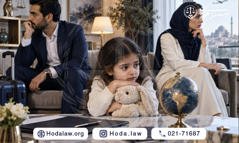 حضانت بچه در طلاق از خارج کشور
